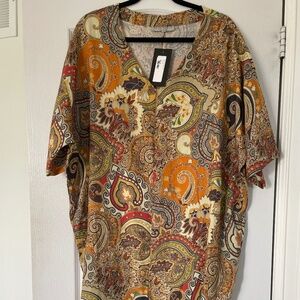 Bryn Walker Linen Dress - size large